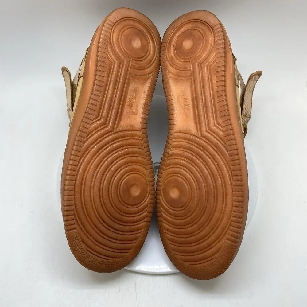 Nike Sneakers Mens 13 Air Force 1 High 07 LV8 Wheat Flax 882096-200 Causal Shoes
